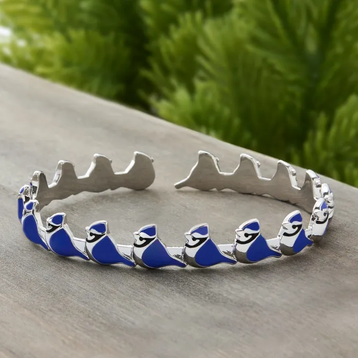 Bracelets Chadds Ford Jewelry Little Blue Jay Cuff Bracelet