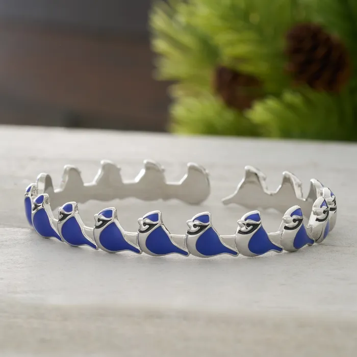Bracelets Chadds Ford Jewelry Little Blue Jay Cuff Bracelet