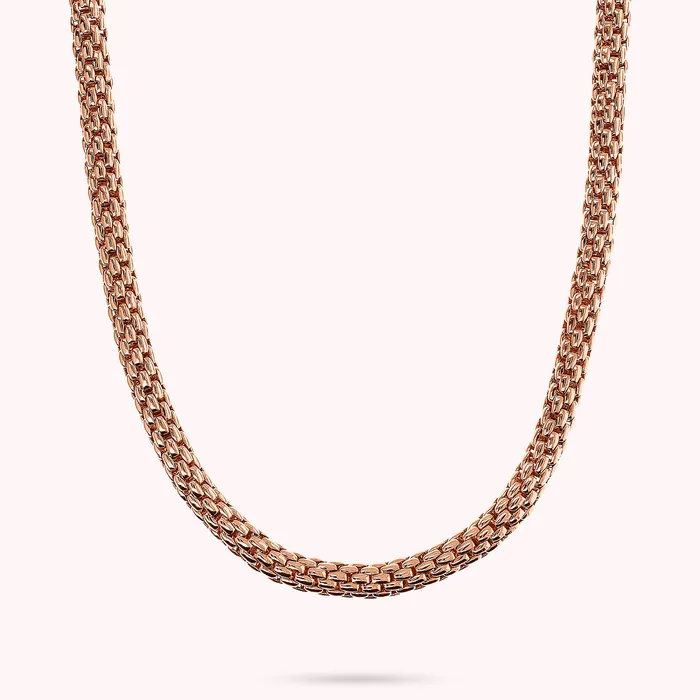 Earrings Bronzallure Collana Girocollo Maxi Catena Popcorn