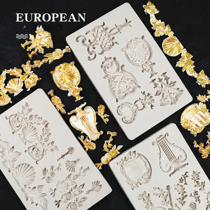 Earrings European Style Silicone Mold DSER