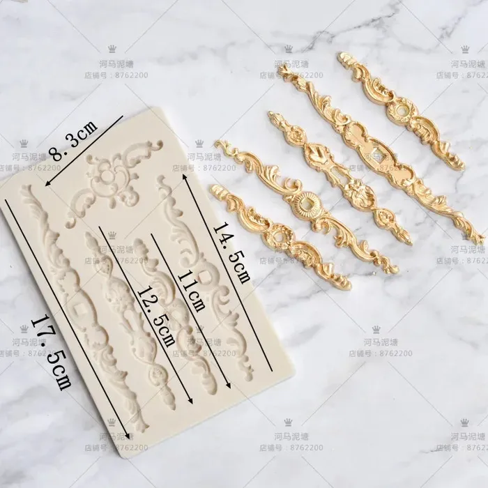 Earrings European Style Silicone Mold DSER