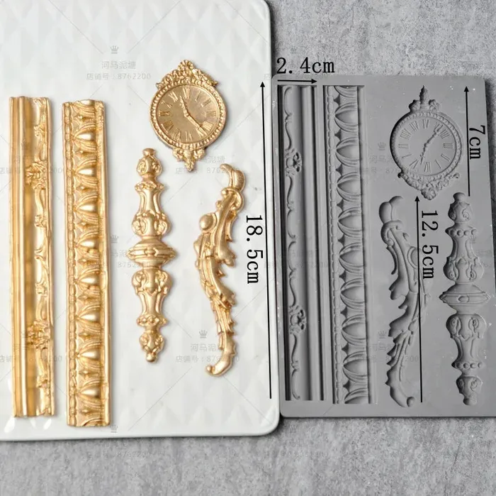 Earrings European Style Silicone Mold DSER