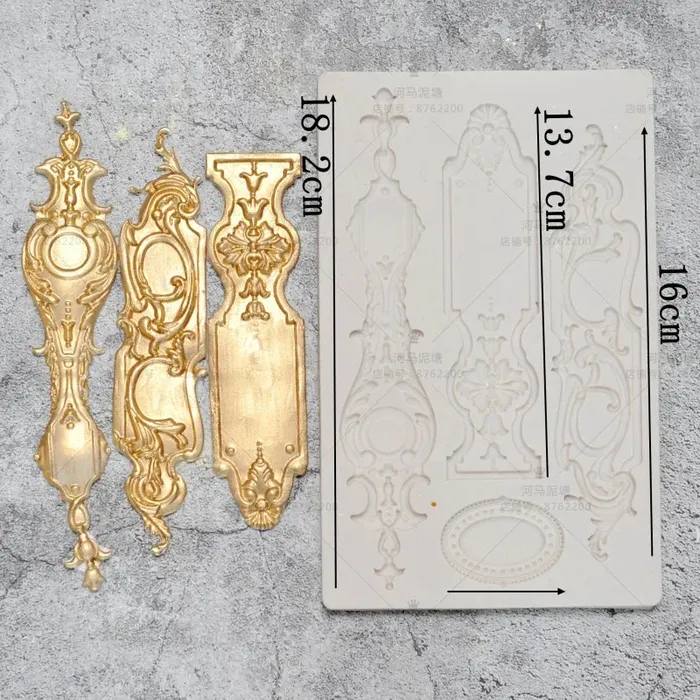 Earrings European Style Silicone Mold DSER