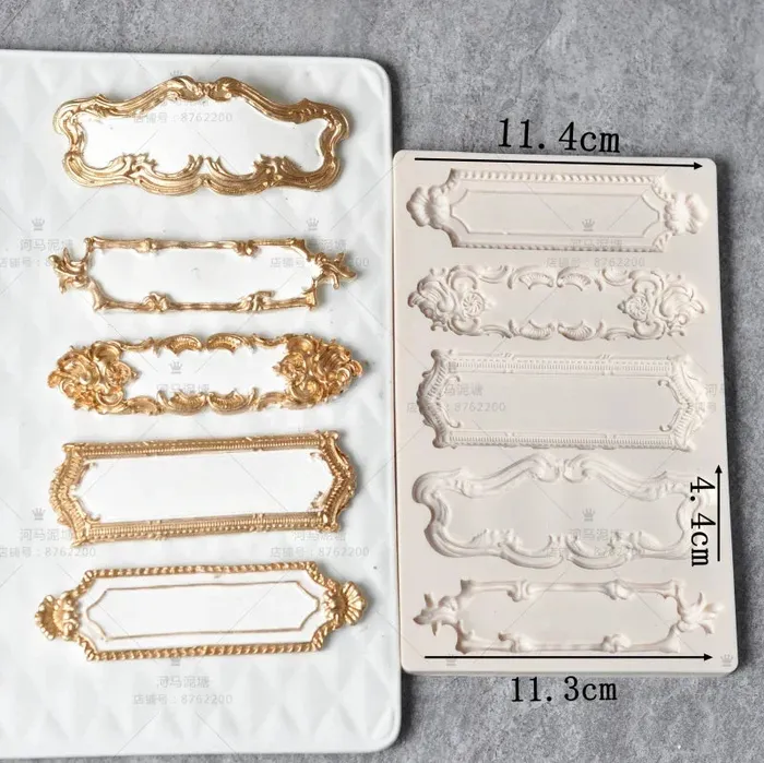 Earrings European Style Silicone Mold DSER