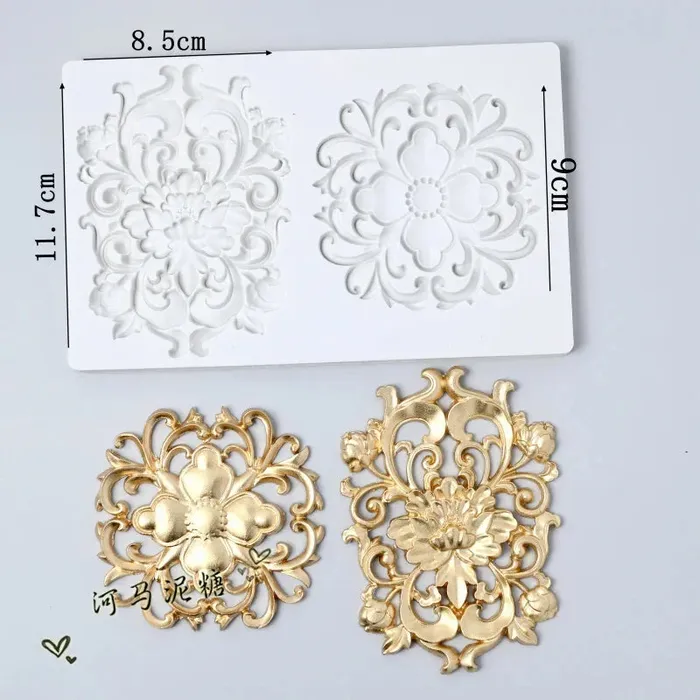 Earrings European Style Silicone Mold DSER