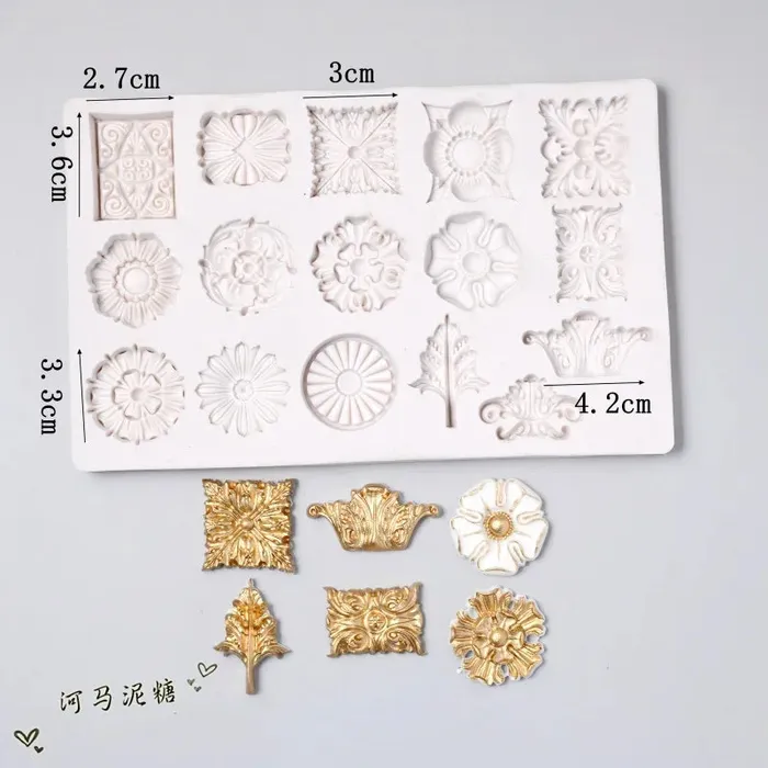 Earrings European Style Silicone Mold DSER