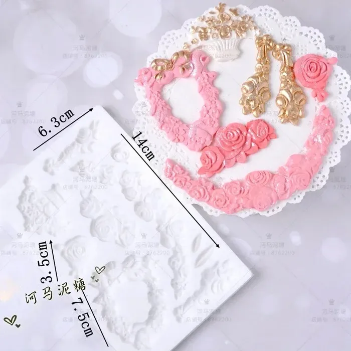 Earrings European Style Silicone Mold DSER