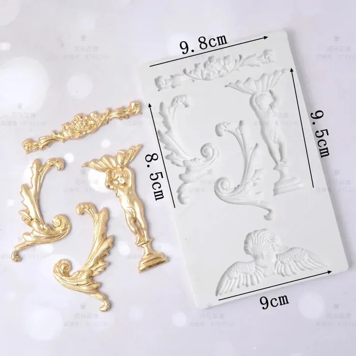 Earrings European Style Silicone Mold DSER