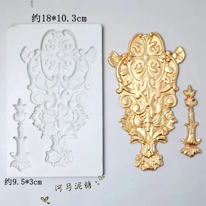 Earrings European Style Silicone Mold DSER
