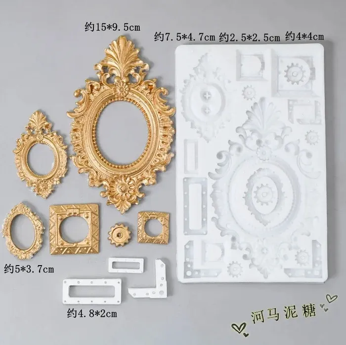 Earrings European Style Silicone Mold DSER
