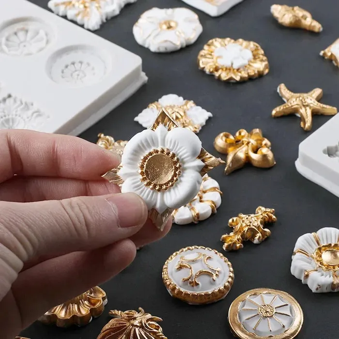 Earrings European Style Silicone Mold DSER