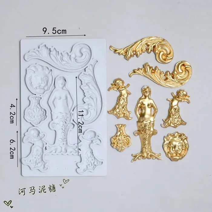 Earrings European Style Silicone Mold DSER
