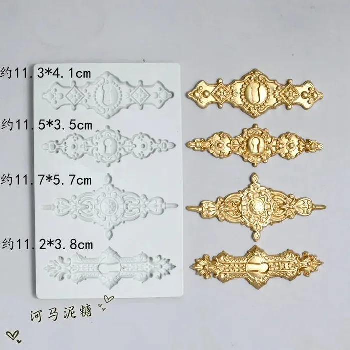 Earrings European Style Silicone Mold DSER