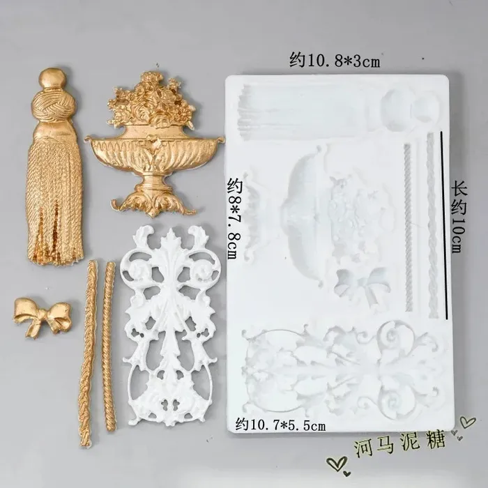 Earrings European Style Silicone Mold DSER