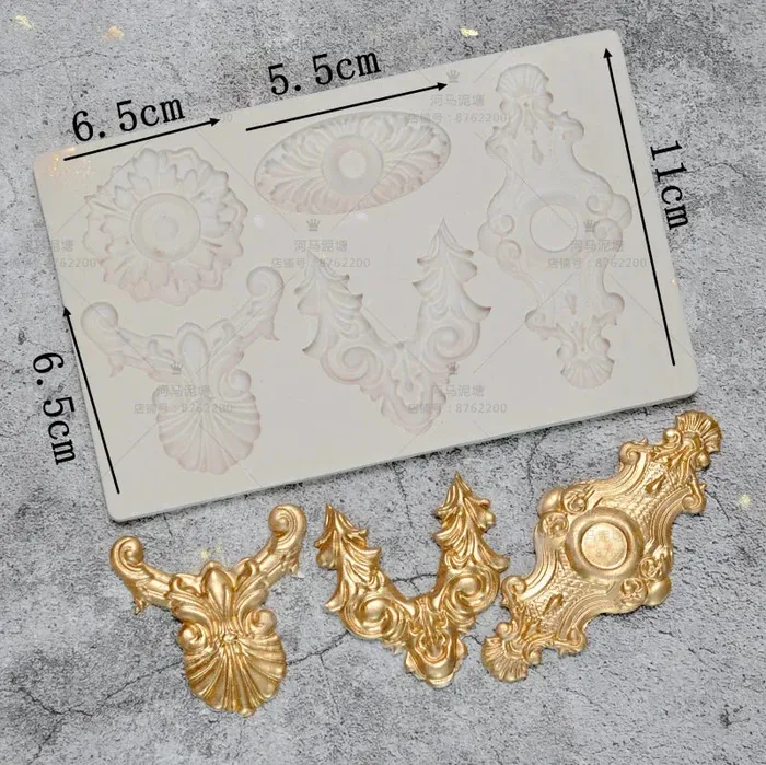 Earrings European Style Silicone Mold DSER