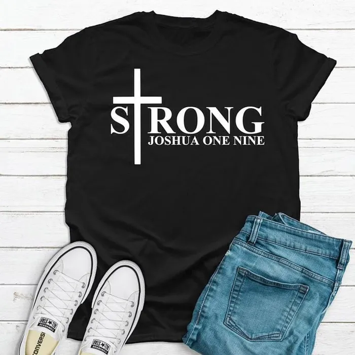 Earrings Lords Guidance Christian TShirt br Joshua One Nine