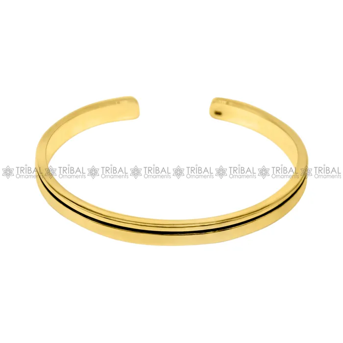 925 sterling silver or Gold polished handmade plain design gorgeous Bangle cuff bracelet kada best unisex tribal gifting jewelry Gcuff118 TRIBAL ORNAMENTS Bracelets 925 sterling silver or Gold polished handmade plain design gorgeous Bangle cuff bracelet kada best unisex tribal gifting jewelry Gcuff118 TRIBAL ORNAMENTS Bracelets