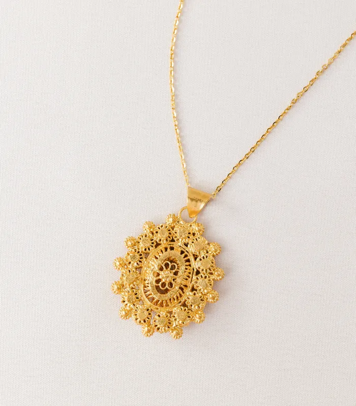 AMAMI Necklaces Mini Relikaryo Pendant Necklace
