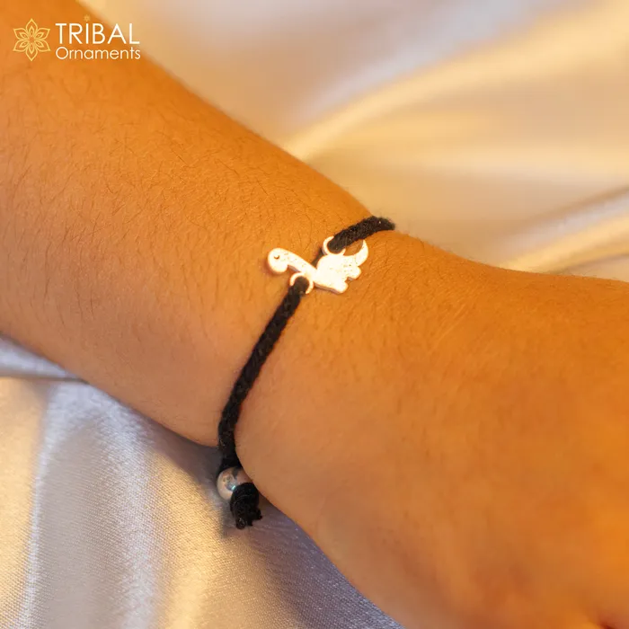Bracelets 925 sterling silver handmade kangaroo design nazarbattu unisex kids bracelet baby girls anklet nb121 TRIBAL ORNAMENTS