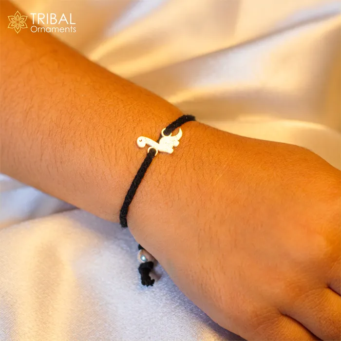 Bracelets 925 sterling silver handmade kangaroo design nazarbattu unisex kids bracelet baby girls anklet nb121 TRIBAL ORNAMENTS