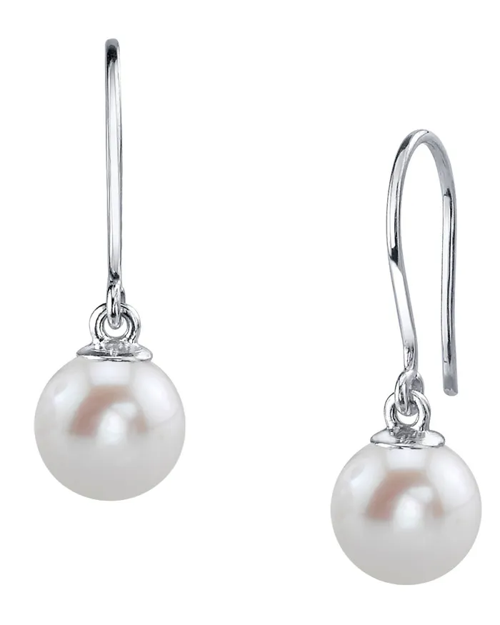 Earrings Freshwater Pearl Linda Dangling Earrings spt