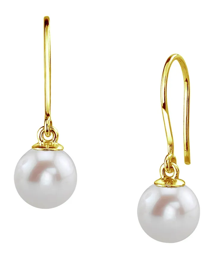 Earrings Freshwater Pearl Linda Dangling Earrings spt