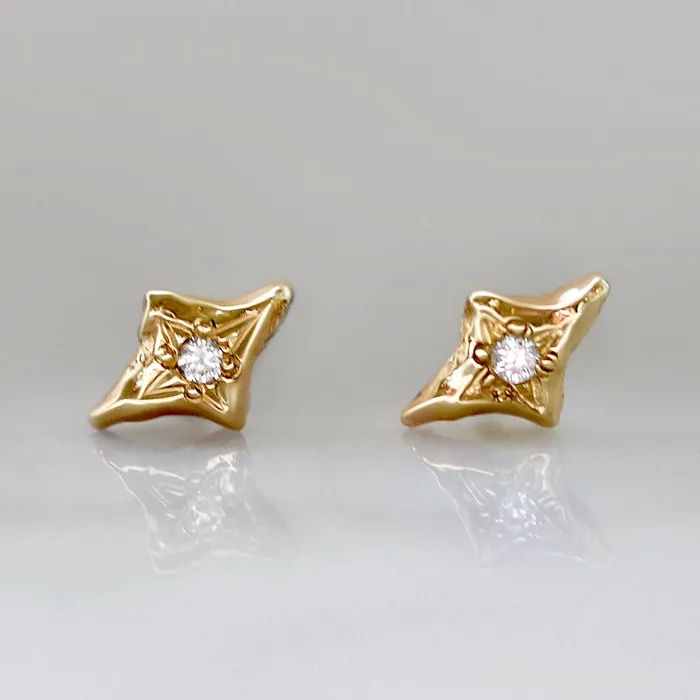 Earrings Lacee Alexandra Nova Diamond Star Earrings