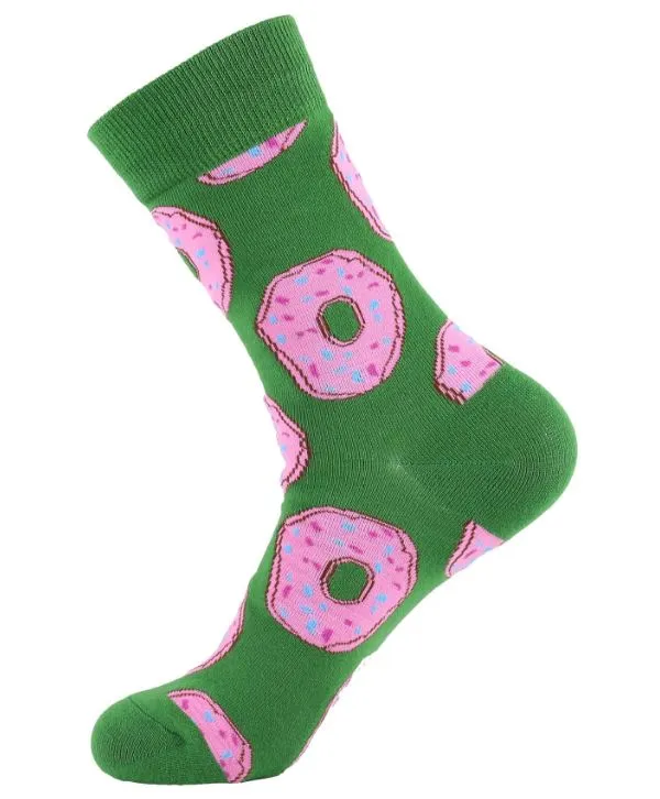 Earrings POLLY SF247 Green Donut Socks