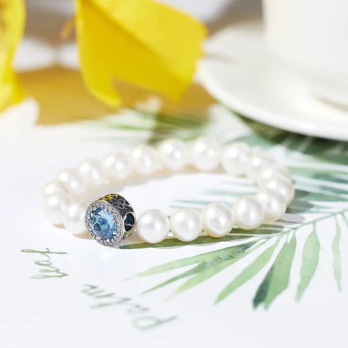 Pearly Lustre Bracelets Elegant Freshwater Pearl Bracelet WB00039