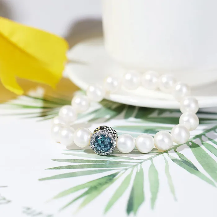 Pearly Lustre Bracelets Elegant Freshwater Pearl Bracelet WB00039