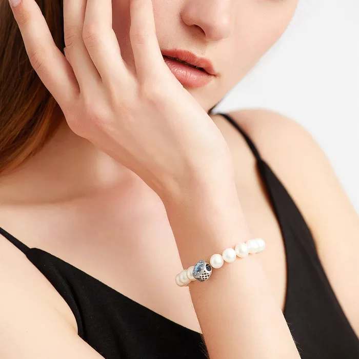 Pearly Lustre Bracelets Elegant Freshwater Pearl Bracelet WB00039