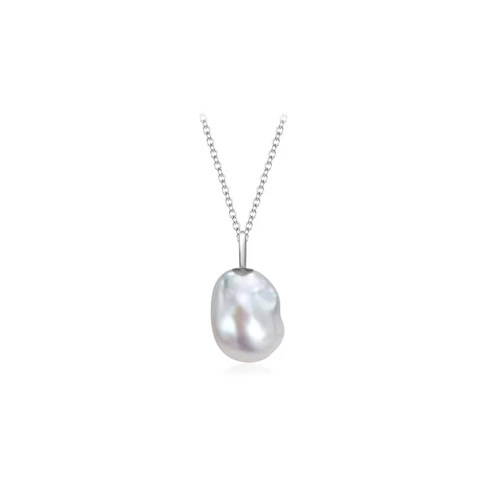 Pearly Lustre Keshi Freshwater Pearl Necklace WN00596 Necklaces