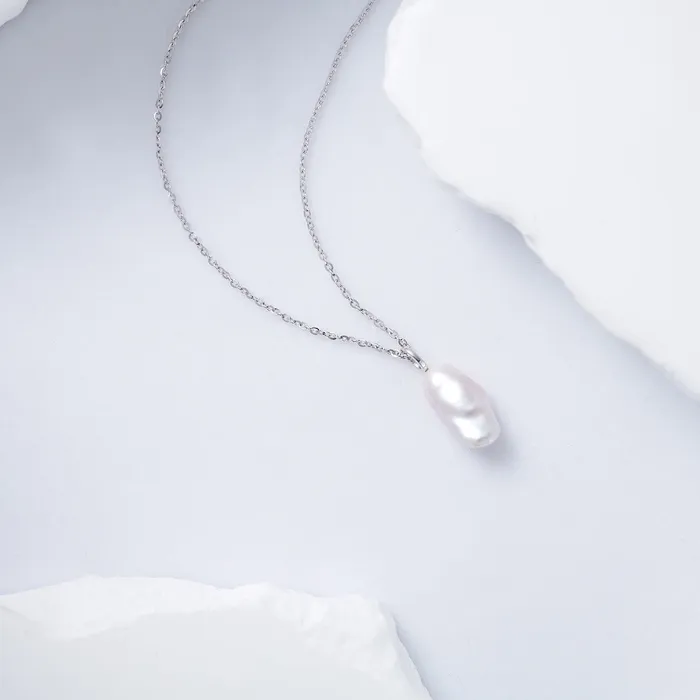Pearly Lustre Keshi Freshwater Pearl Necklace WN00596 Necklaces