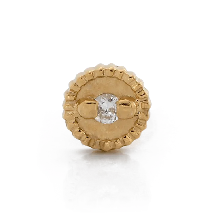 Ribbed Relic Round Megan Thorne Rings