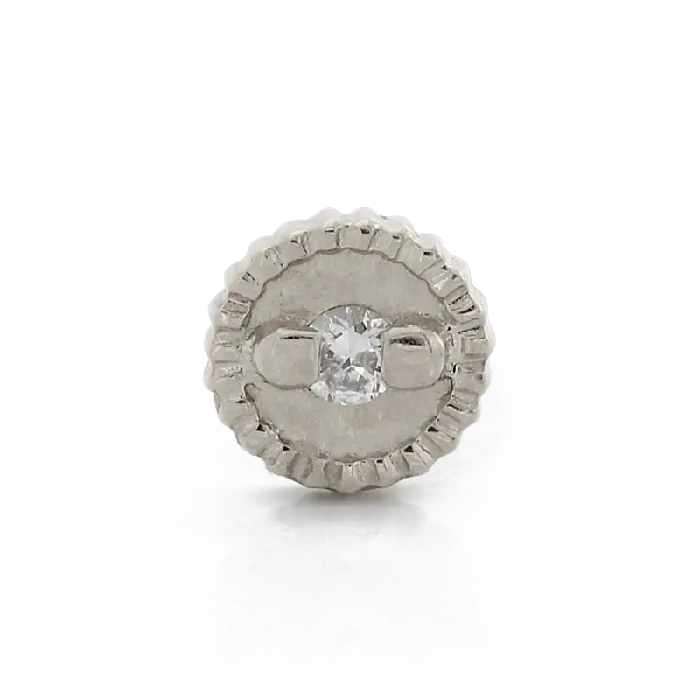 Ribbed Relic Round Megan Thorne Rings