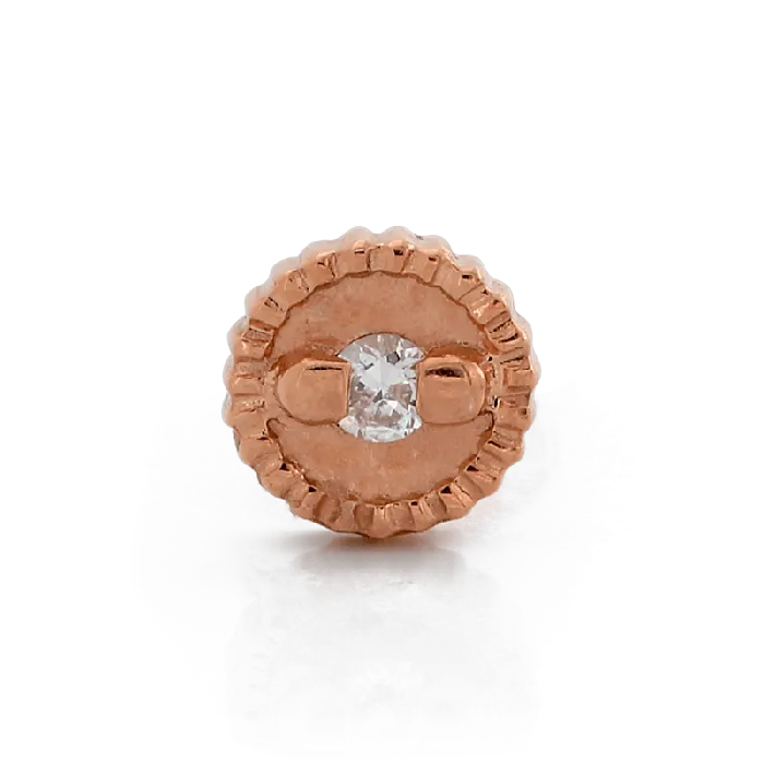 Ribbed Relic Round Megan Thorne Rings