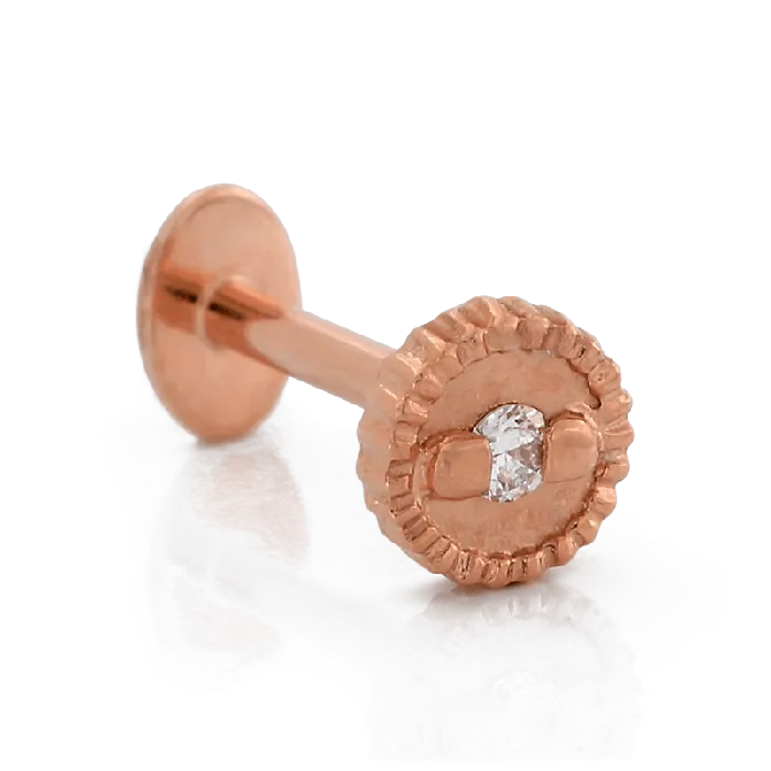 Ribbed Relic Round Megan Thorne Rings