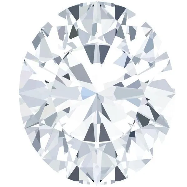 Rings Fire Brilliance FAB Moissanite Oval Cut