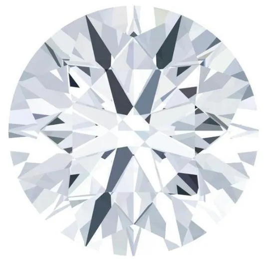 Traditional Diamond Faceted Round Cut FIRE BRILLIANCE Rings