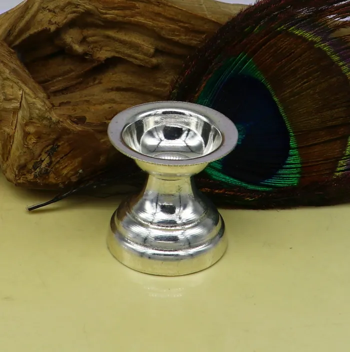 TRIBAL ORNAMENTS Rings 999 pure silver handmade elegant oil lamp silver home temple utensils silver diya deepak silver vessels silver art decorative art su82 TRIBAL ORNAMENTS Rings 999 pure silver handmade elegant oil lamp silver home temple utensils silver diya deepak silver vessels silver art decorative art su82
