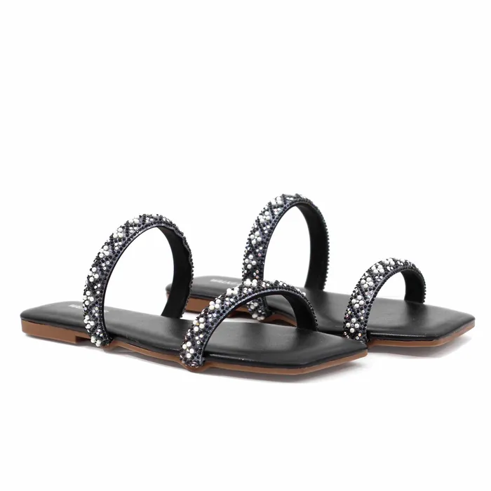 Walkeaze Earrings Women Formal Slippers 40815S