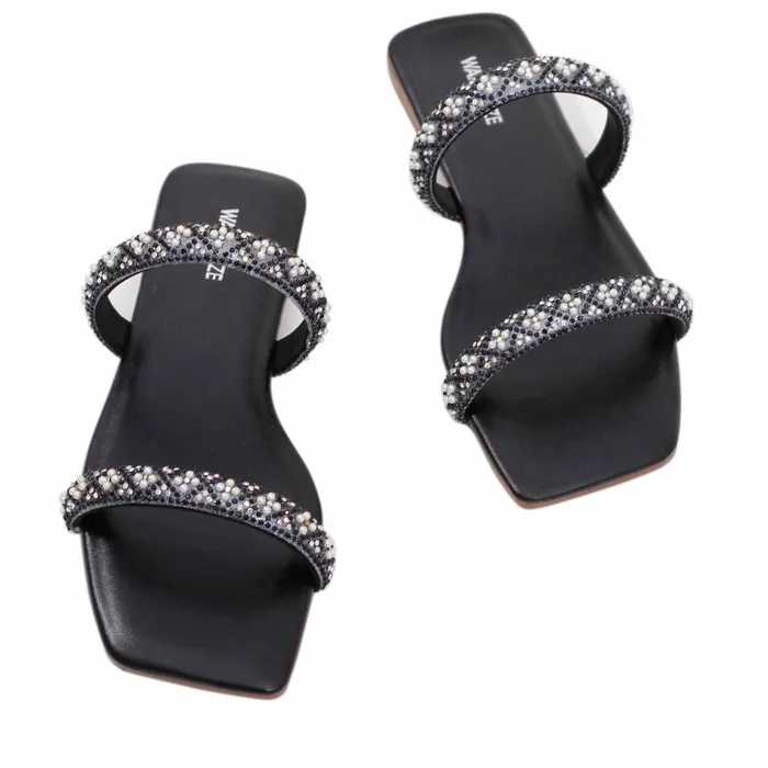 Walkeaze Earrings Women Formal Slippers 40815S