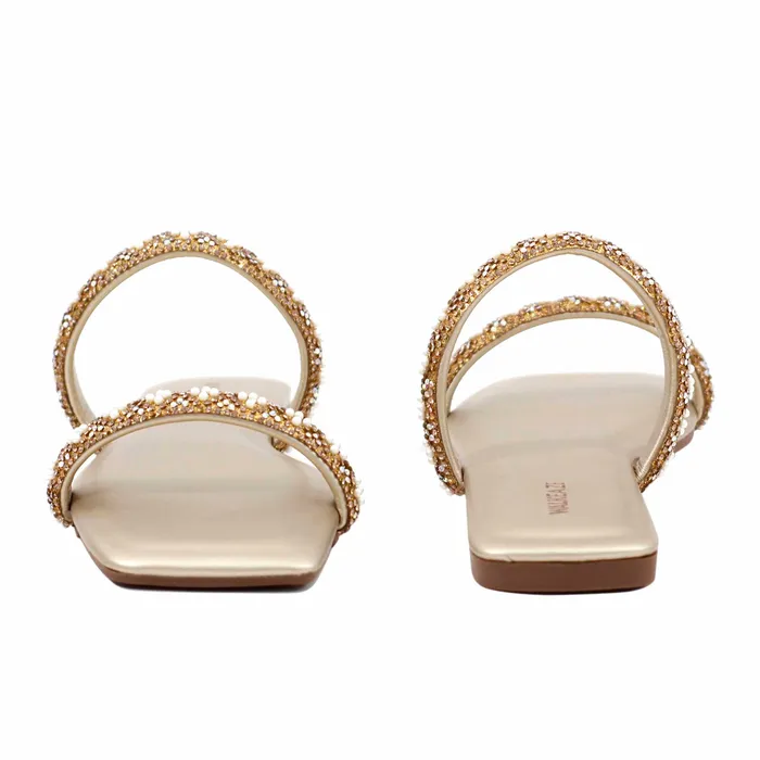 Walkeaze Earrings Women Formal Slippers 40815S