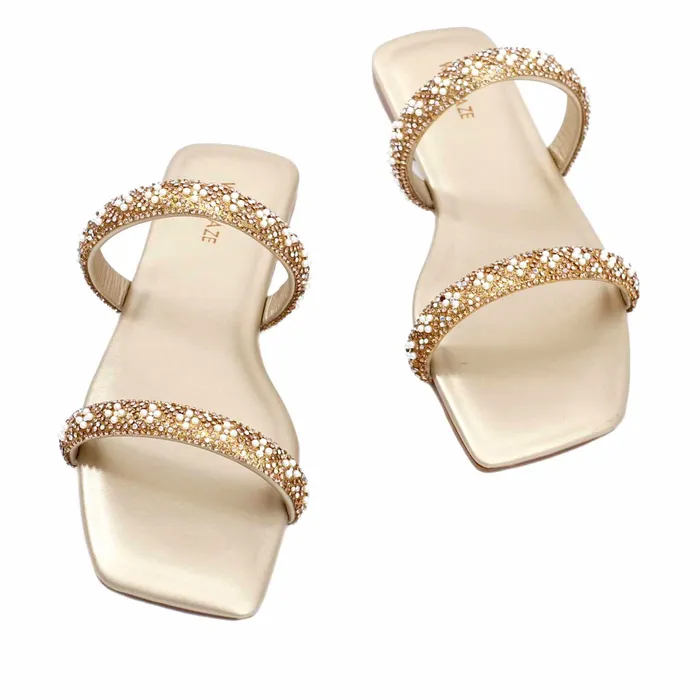 Walkeaze Earrings Women Formal Slippers 40815S