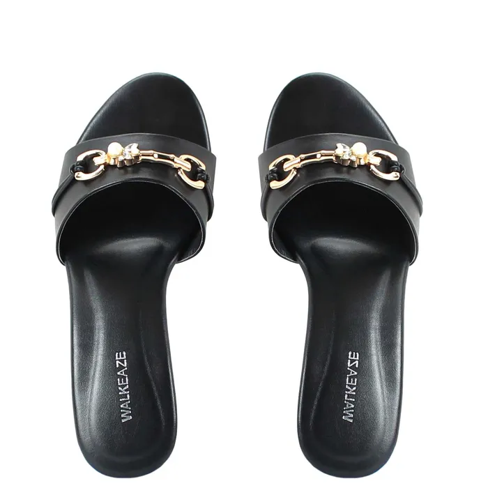 Walkeaze Necklaces Women Formal Block Heel 74730S