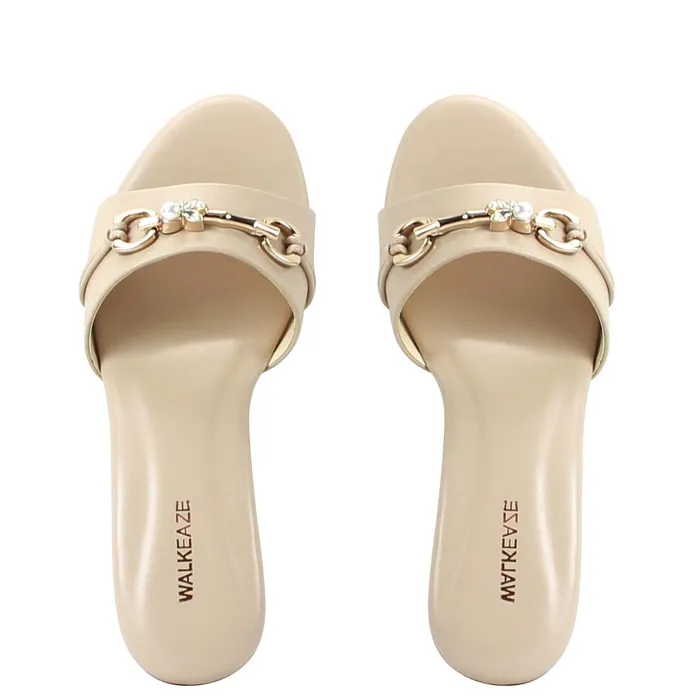 Walkeaze Necklaces Women Formal Block Heel 74730S