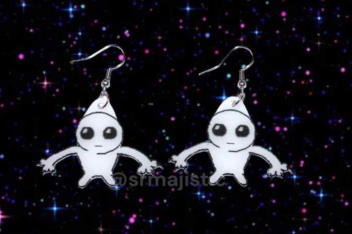 Autism Creature tbh creature Clawing Meme Funny Handmade Earrings Sam Makes Things Earrings Autism Creature tbh creature Clawing Meme Funny Handmade Earrings Sam Makes Things Earrings
