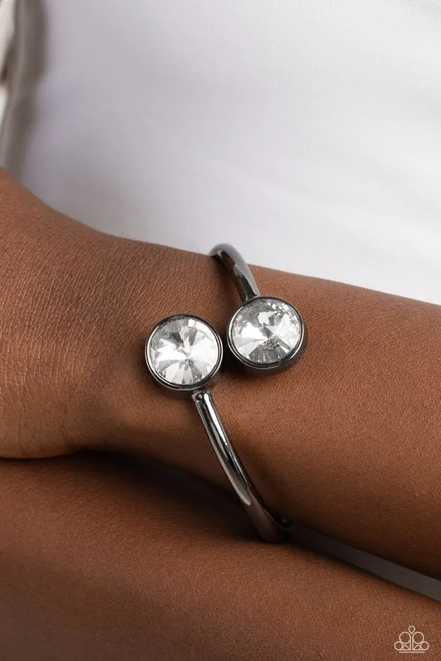 Bracelets Paparazzi Bracelet Daily Dazzle Black Paparazzi Jewelry
