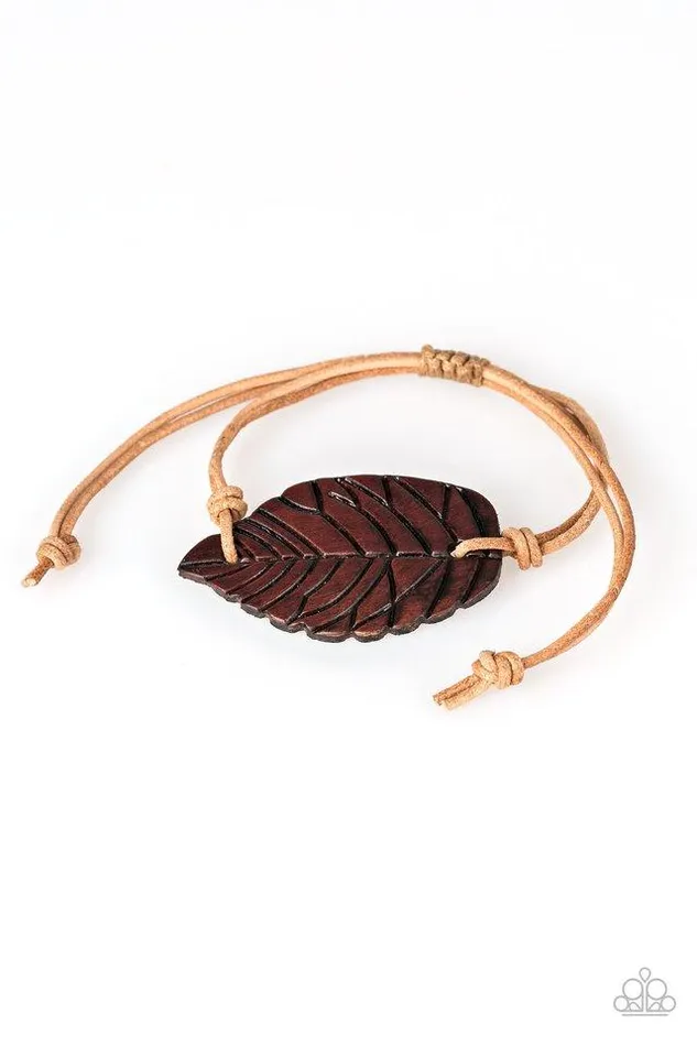 Bracelets Paparazzi Bracelet Forest Forager Brown Paparazzi Jewelry