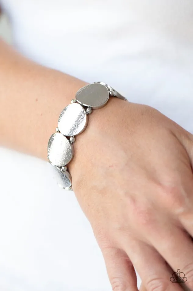 Bracelets Paparazzi Bracelet Metallic Spotlight Silver Paparazzi Jewelry